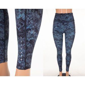 LULULEMON 10 Fast Free 7/8 Tight in Fairisle Multi Black